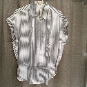 Madewell Central Shirt in Dalton Stripe, BNWT